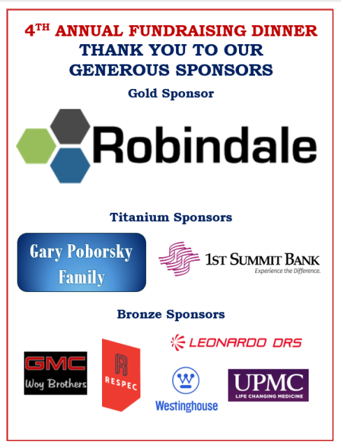 4th Annual Fundraising Dinner Sponsors