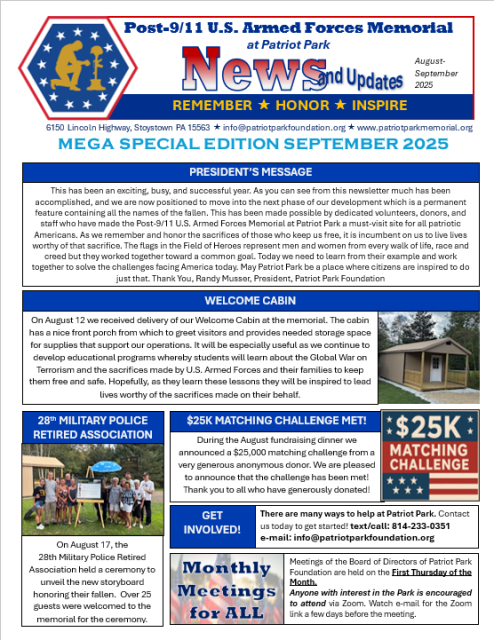 3rd Annual Fundraising Dinner